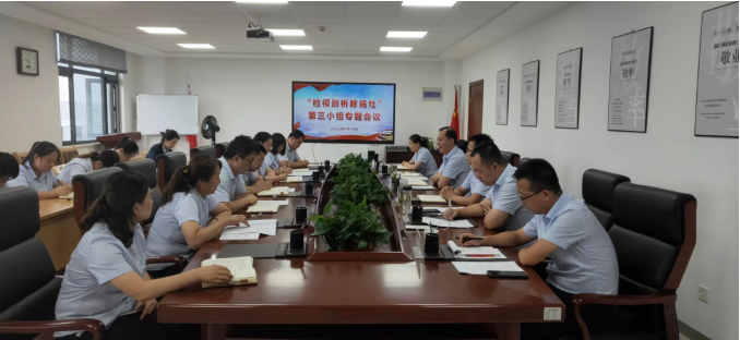深刻剖析轉作風(fēng) 全面檢視促提升——市產(chǎn)投集團扎實(shí)開(kāi)展“檢視剖析除病灶”活動(dòng)(圖1)